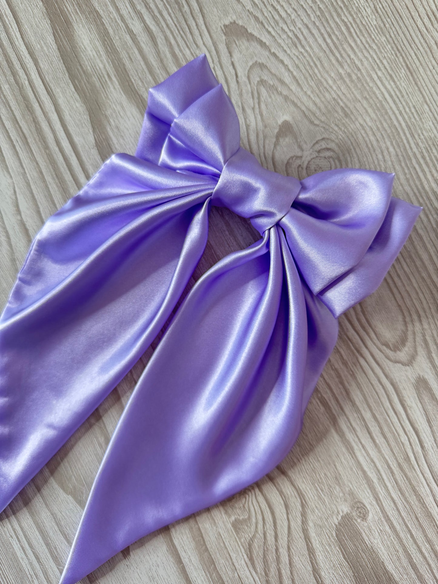 Extra Large Lilac Silky Bow