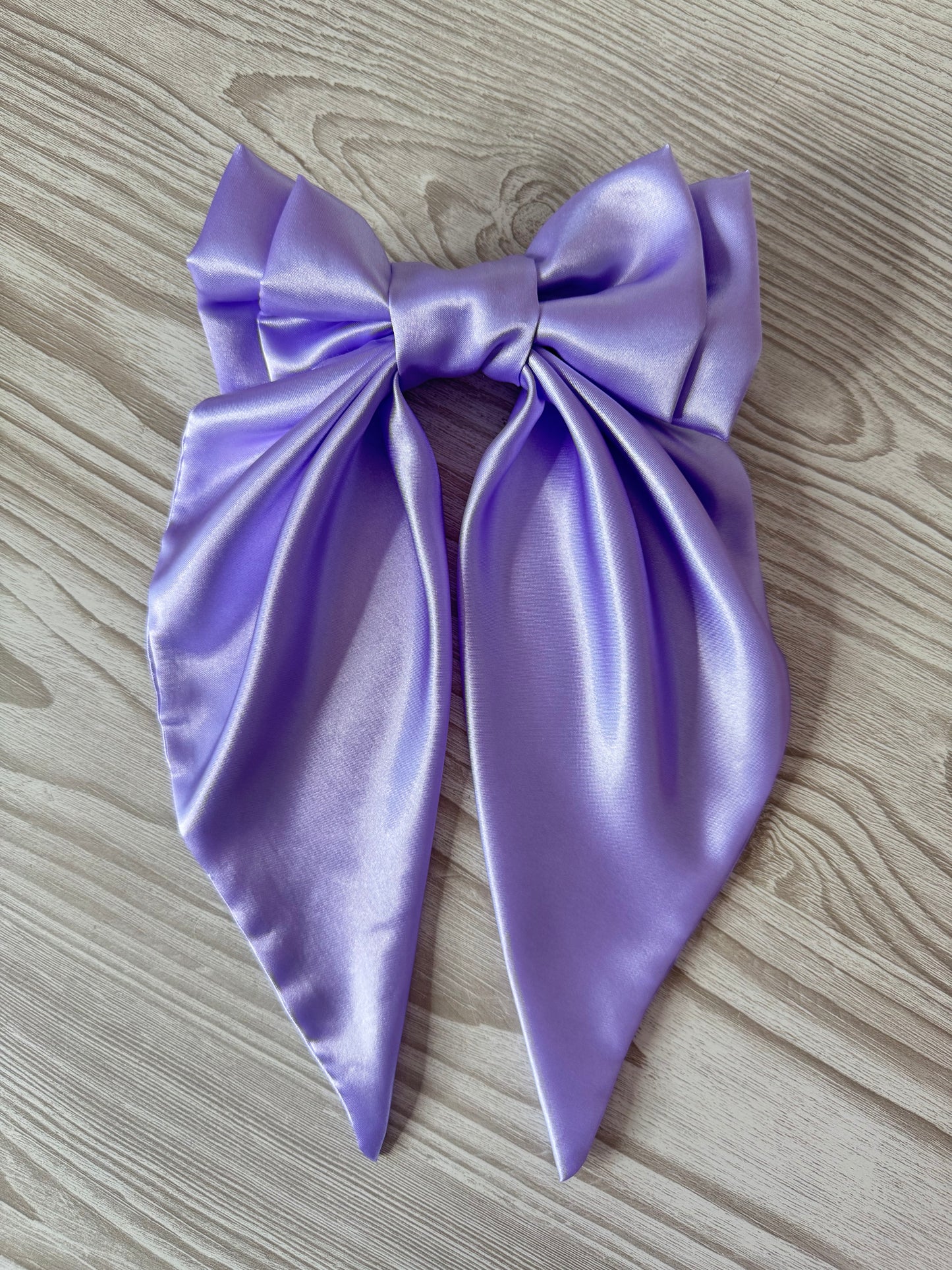 Extra Large Lilac Silky Bow