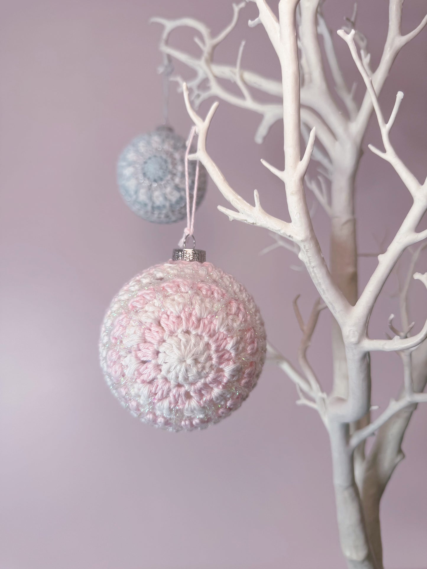 Fairy Sparkle Crochet Bauble
