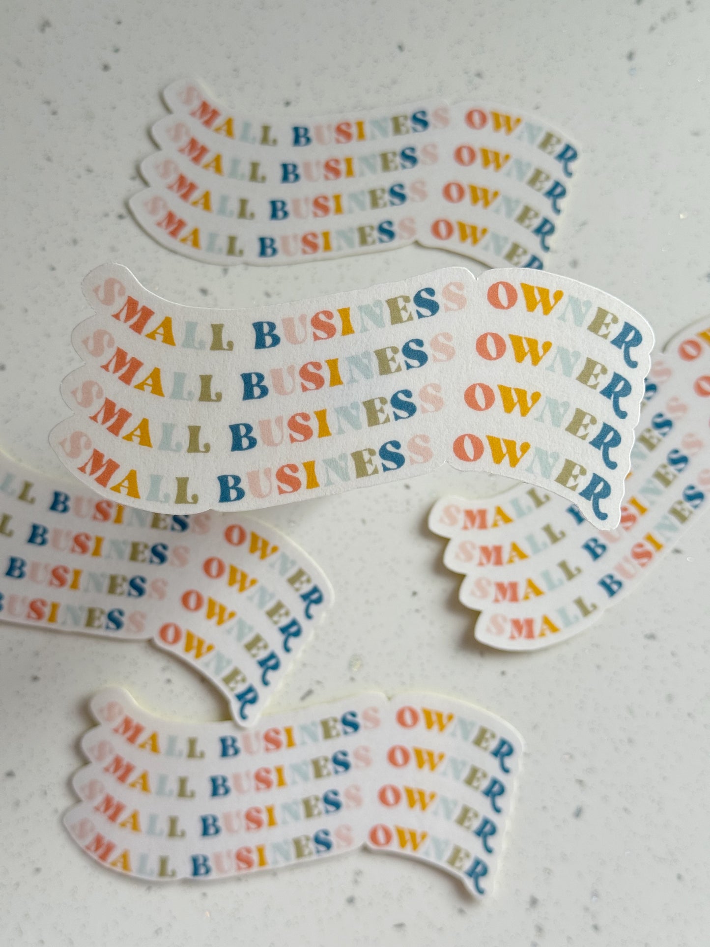 "Small Business Owner" Sticker #1