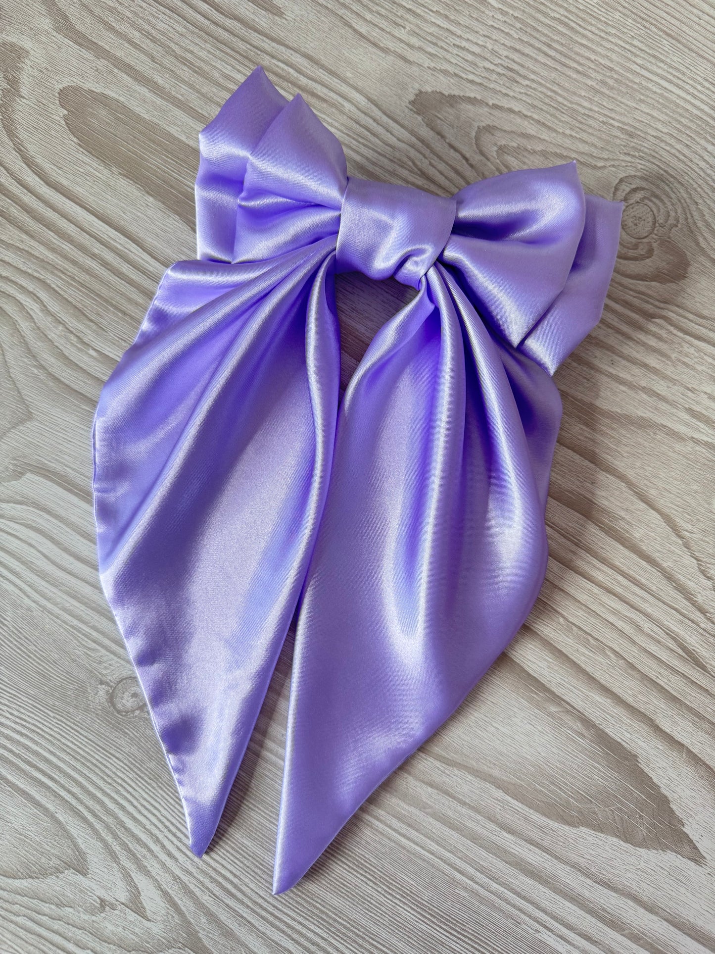 Extra Large Lilac Silky Bow