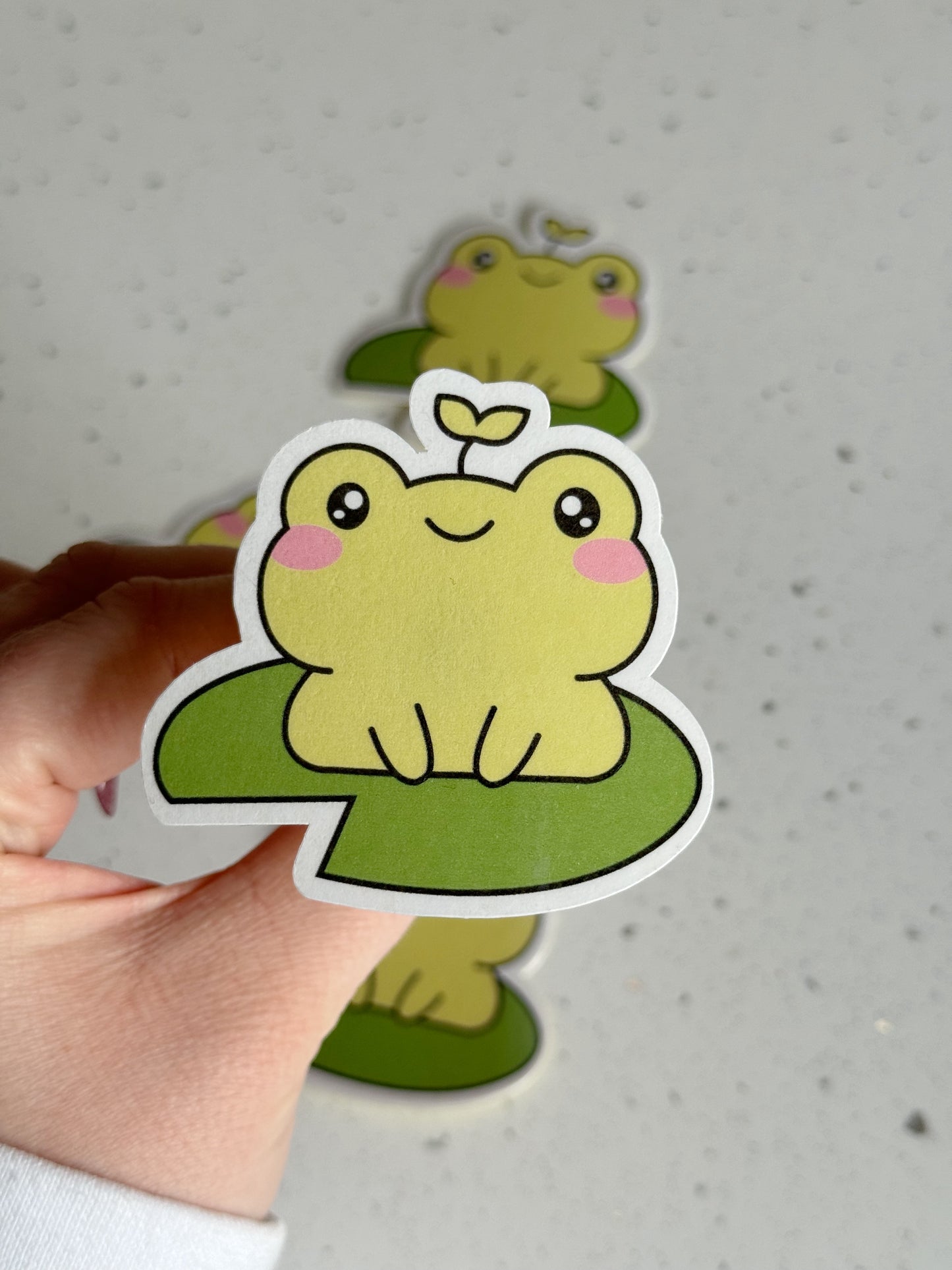 Lilypad Froggy Sticker