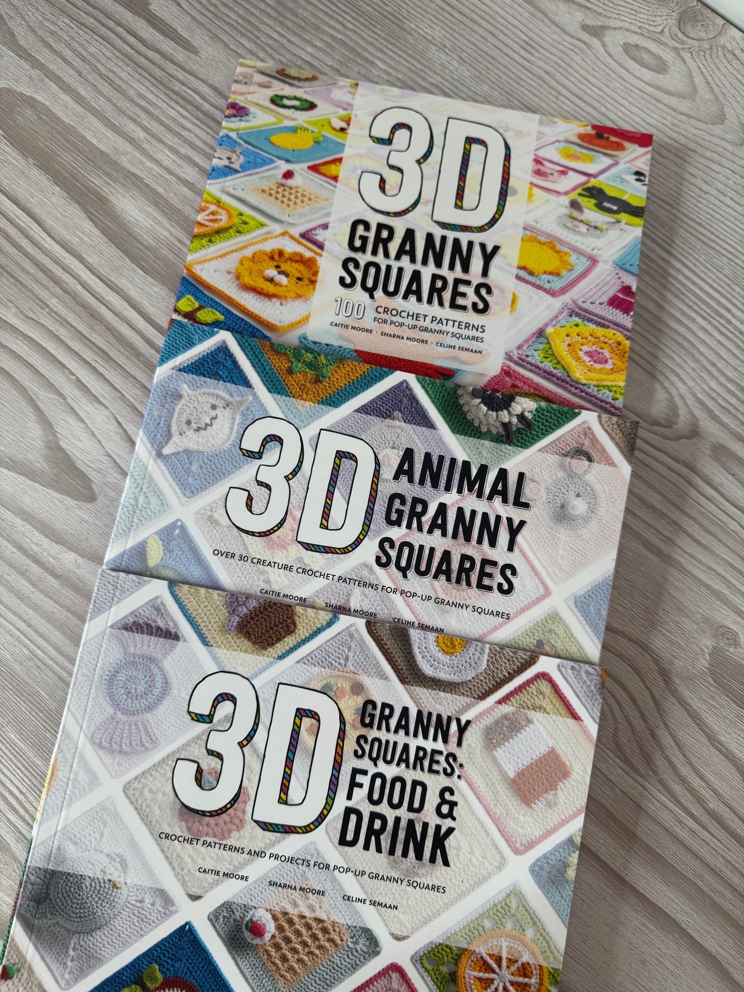 3D Granny Squares: Food and Drink Book