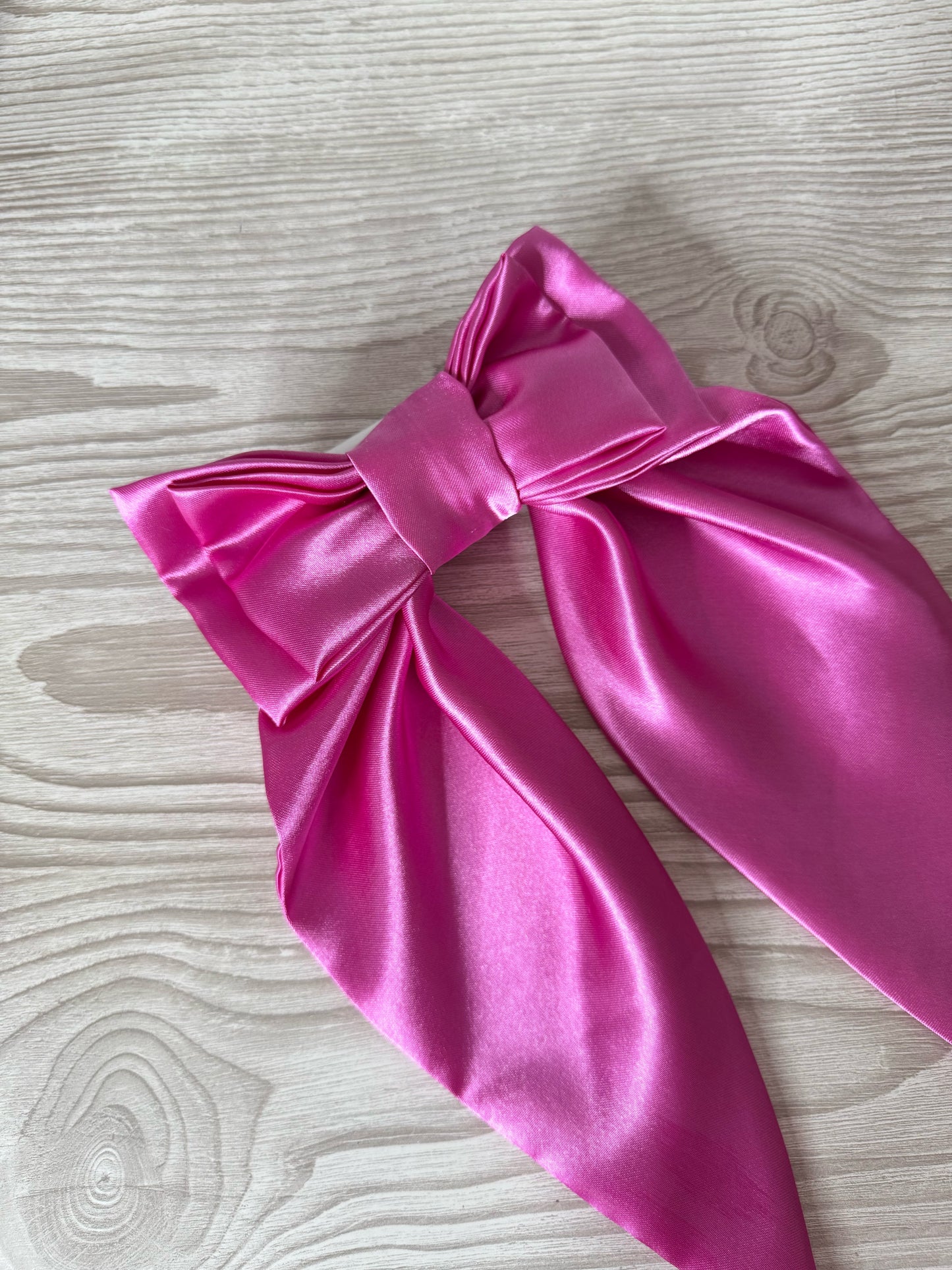 Extra Large Cerise Silky Bow