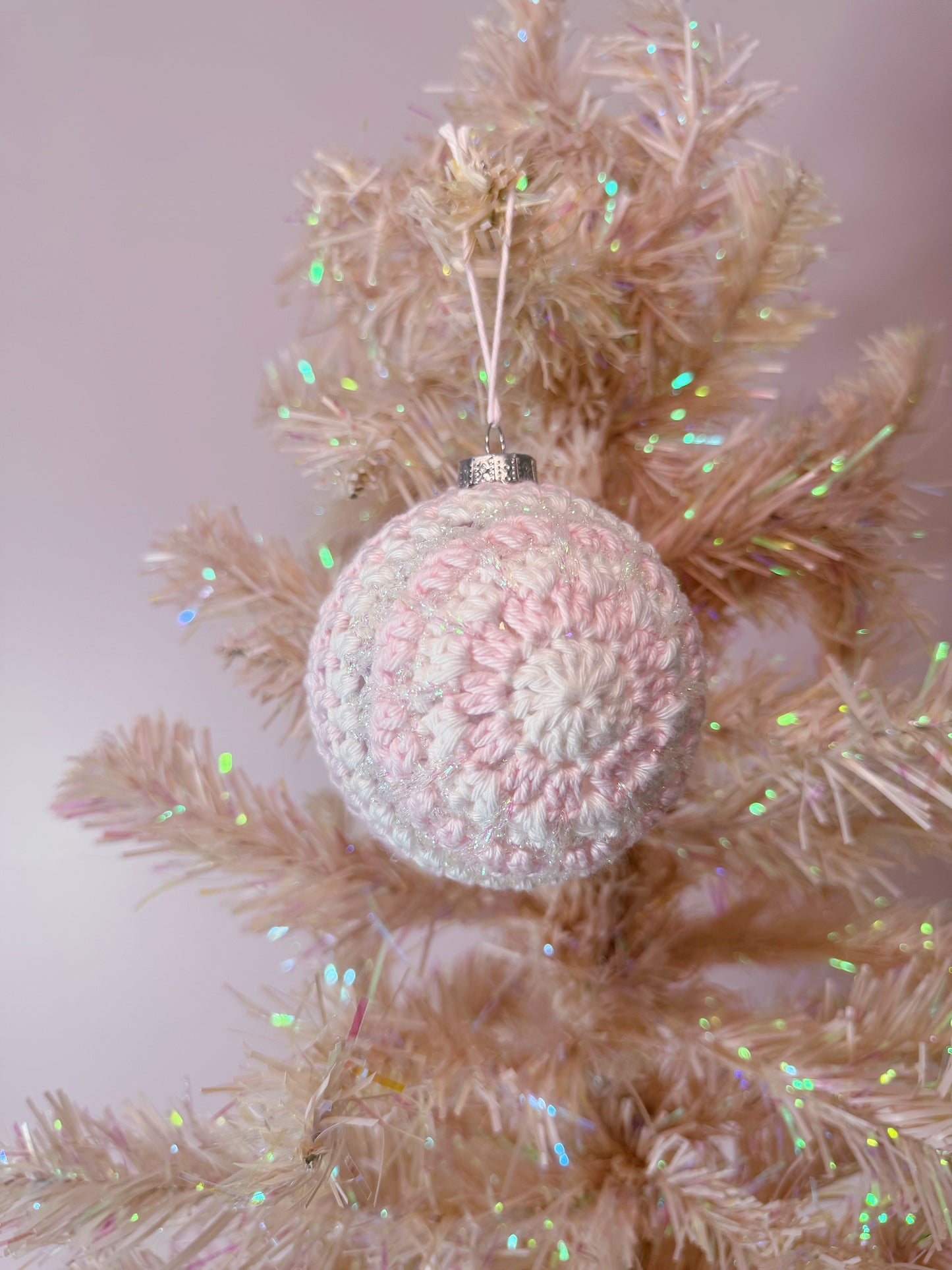 Fairy Sparkle Crochet Bauble