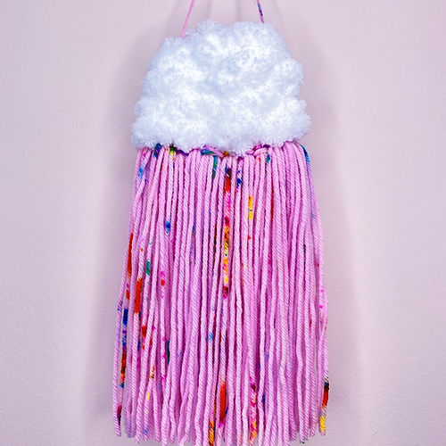 Custom Mini Cloud Woven Wall Hanging