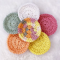 Boho Vibes - Pack of 6 Face Scrubbies