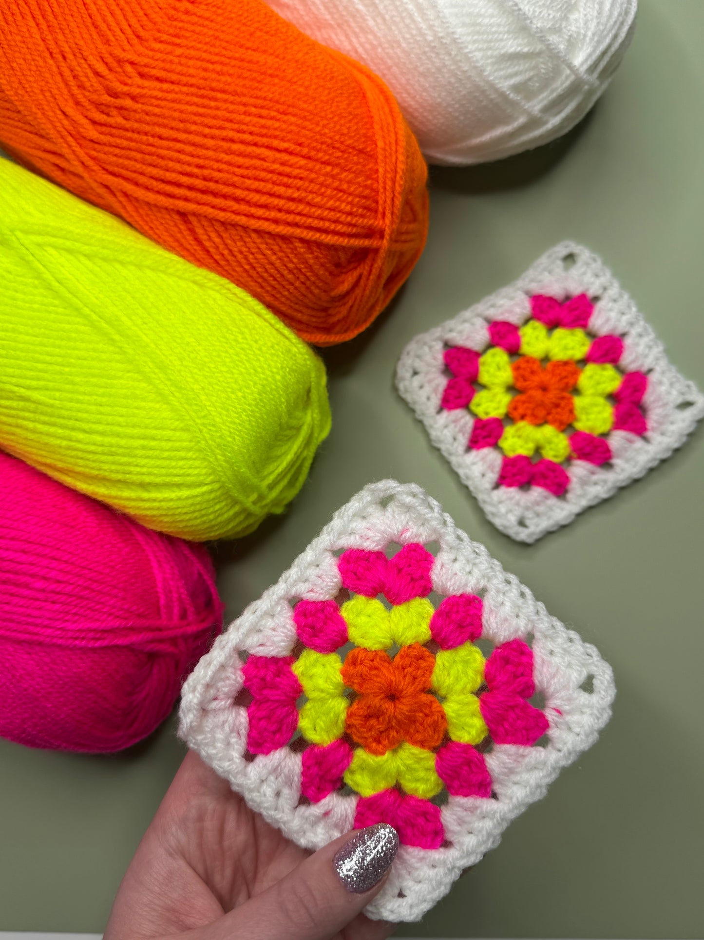 DIY Crochet Granny Square Craft Kit