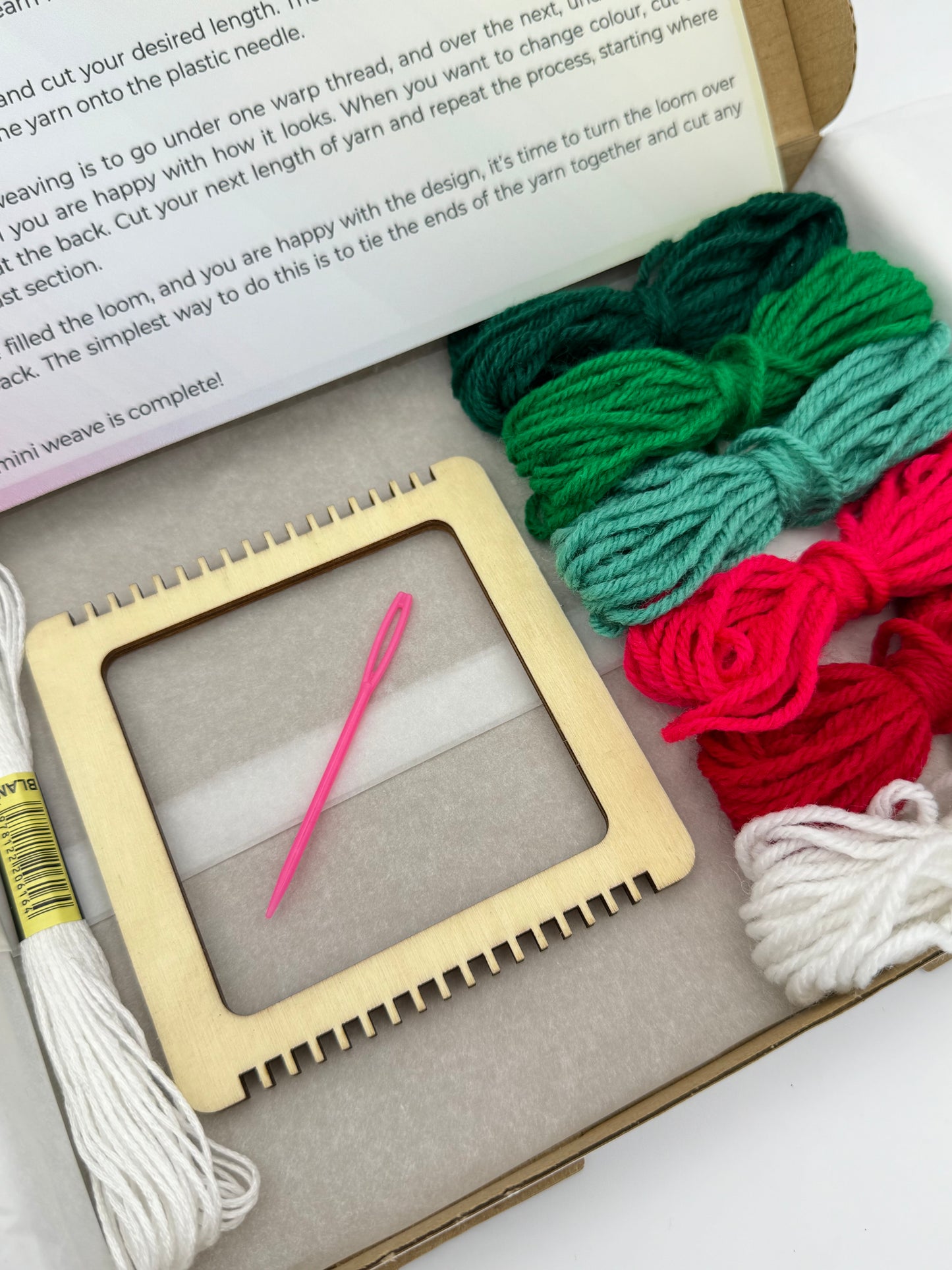 Mini Frame DIY Weaving Kit