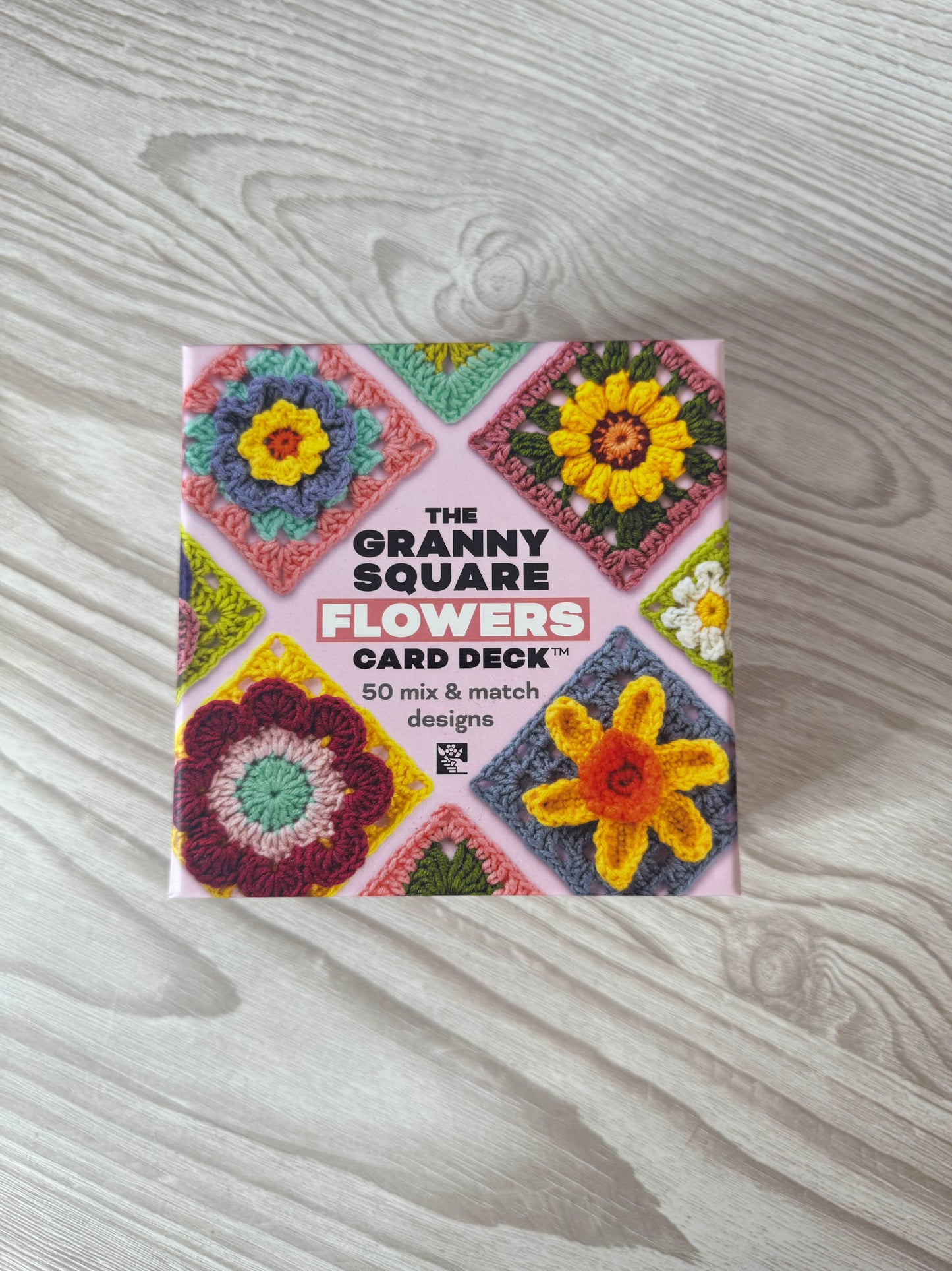 The Granny Square Flowers Card Deck