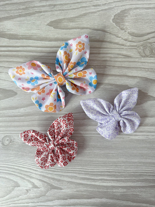 Small Lilac Butterfly Bow