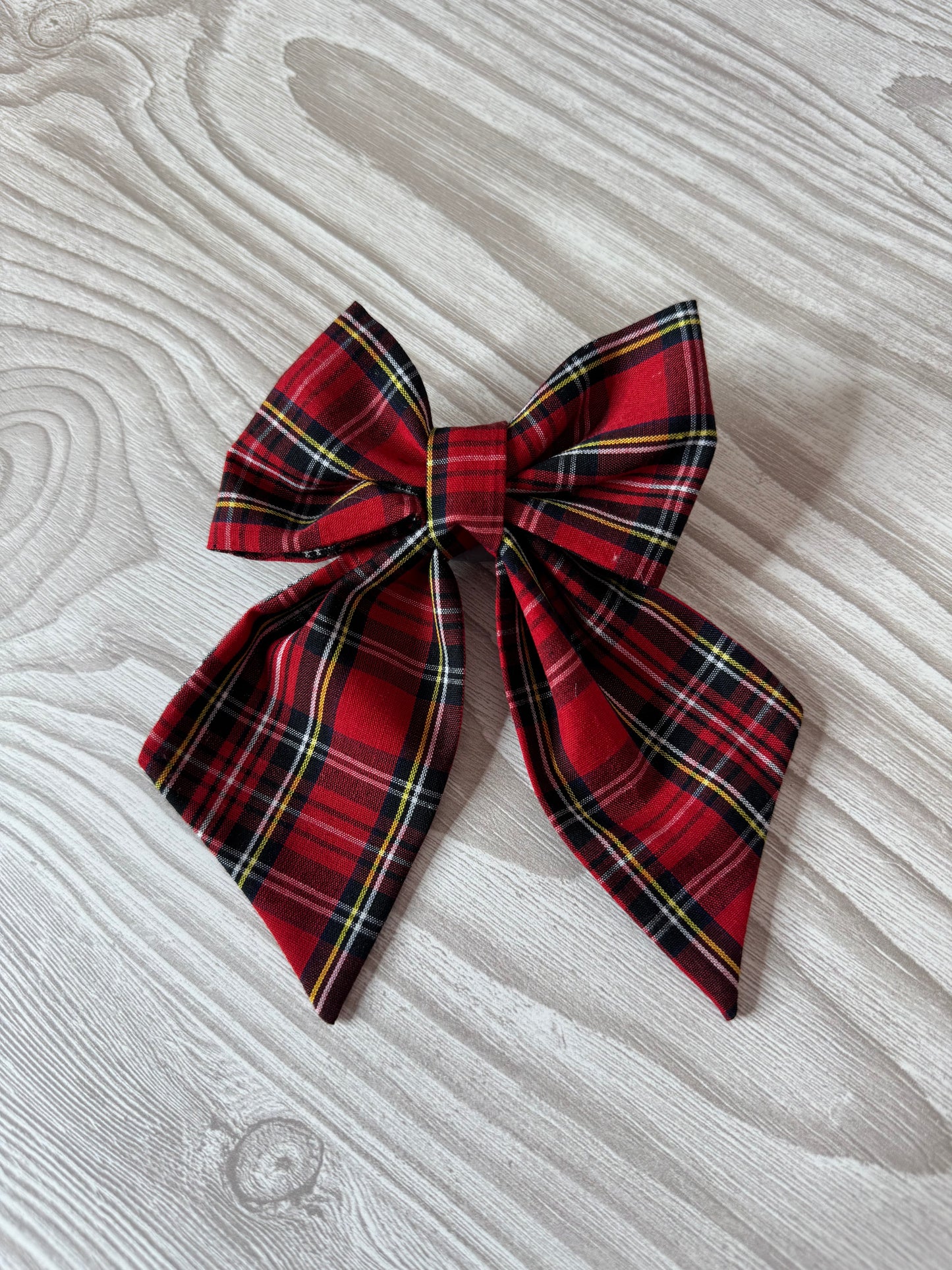 Small Tartan Bows