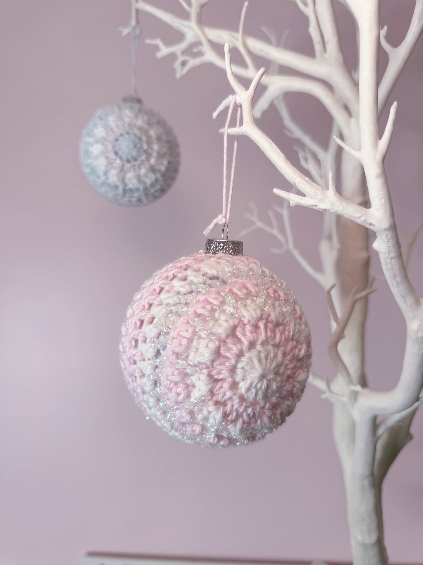 Fairy Sparkle Crochet Bauble