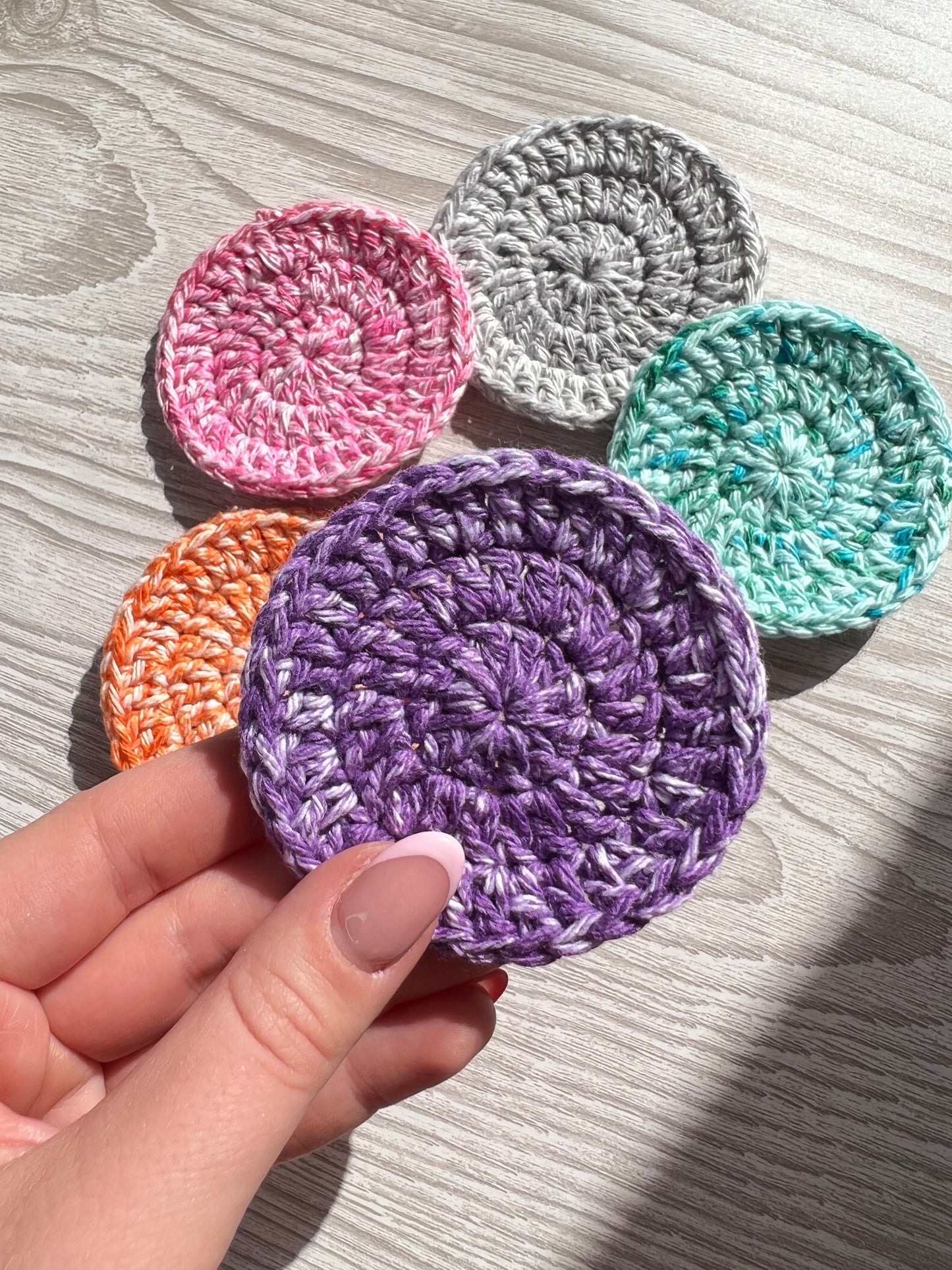 Sherbert Face Scrubbies - Pack of 6 Face Scrubbies