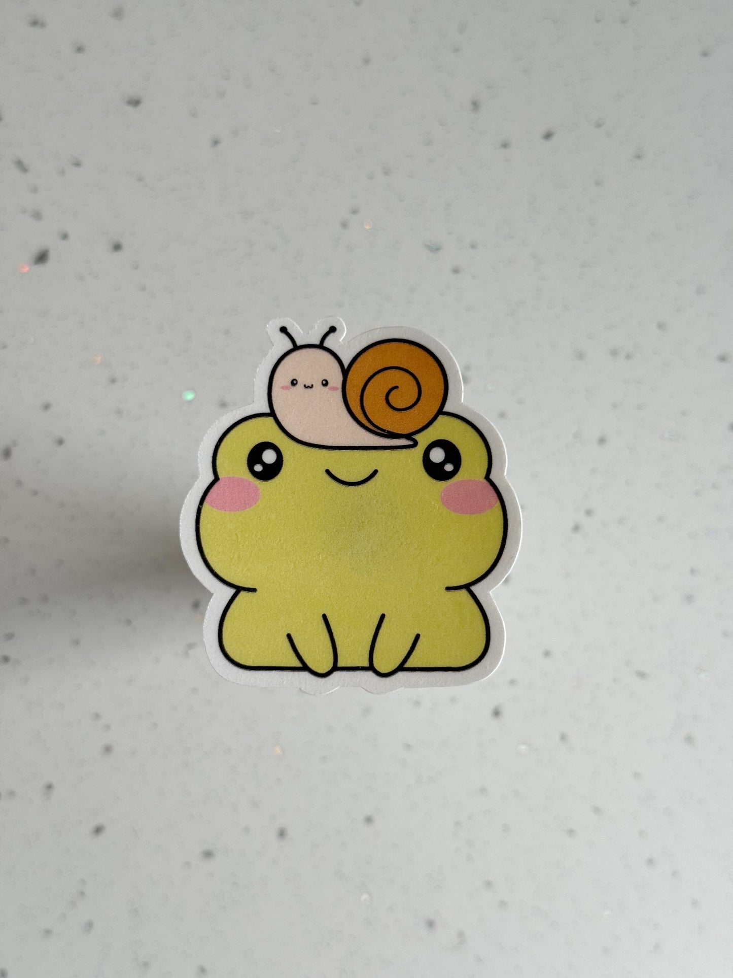 Snail and Froggy Sticker